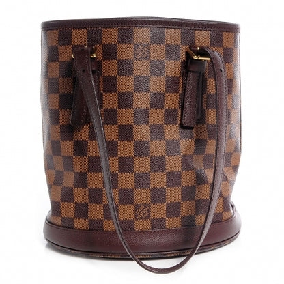 Louis Vuitton Damier Ebene Marais Bucket 23 7 of 13