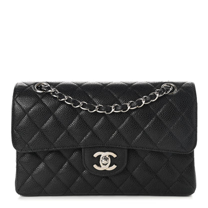 Chanel Caviar Quilted Small Double Flap Black 1 of 14