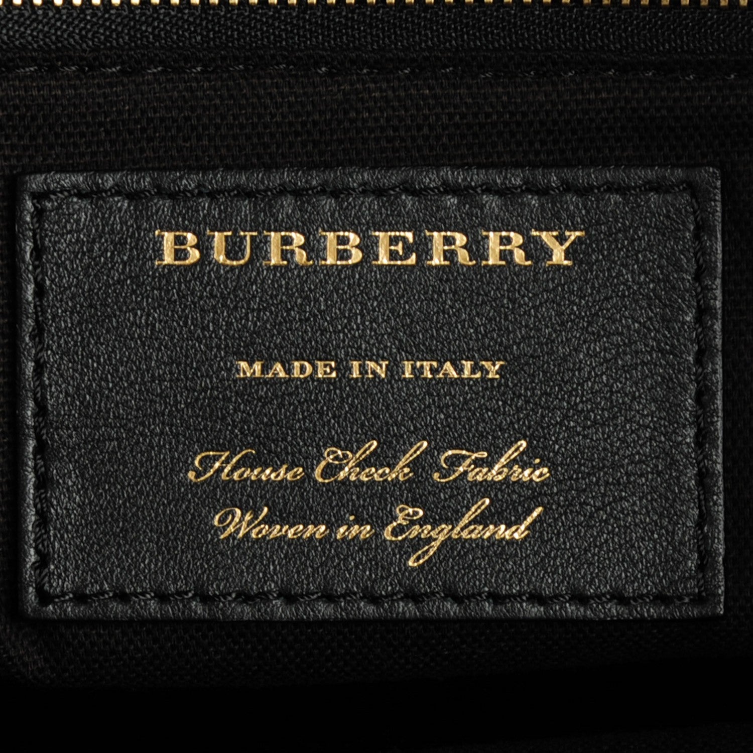 Burberry House Check Horseshoe Leather Small Canterbury Black 6 of 7