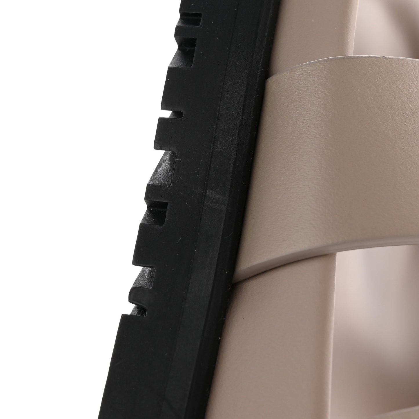 Calfskin Womens Chypre Sandals 36 Beige Mastic