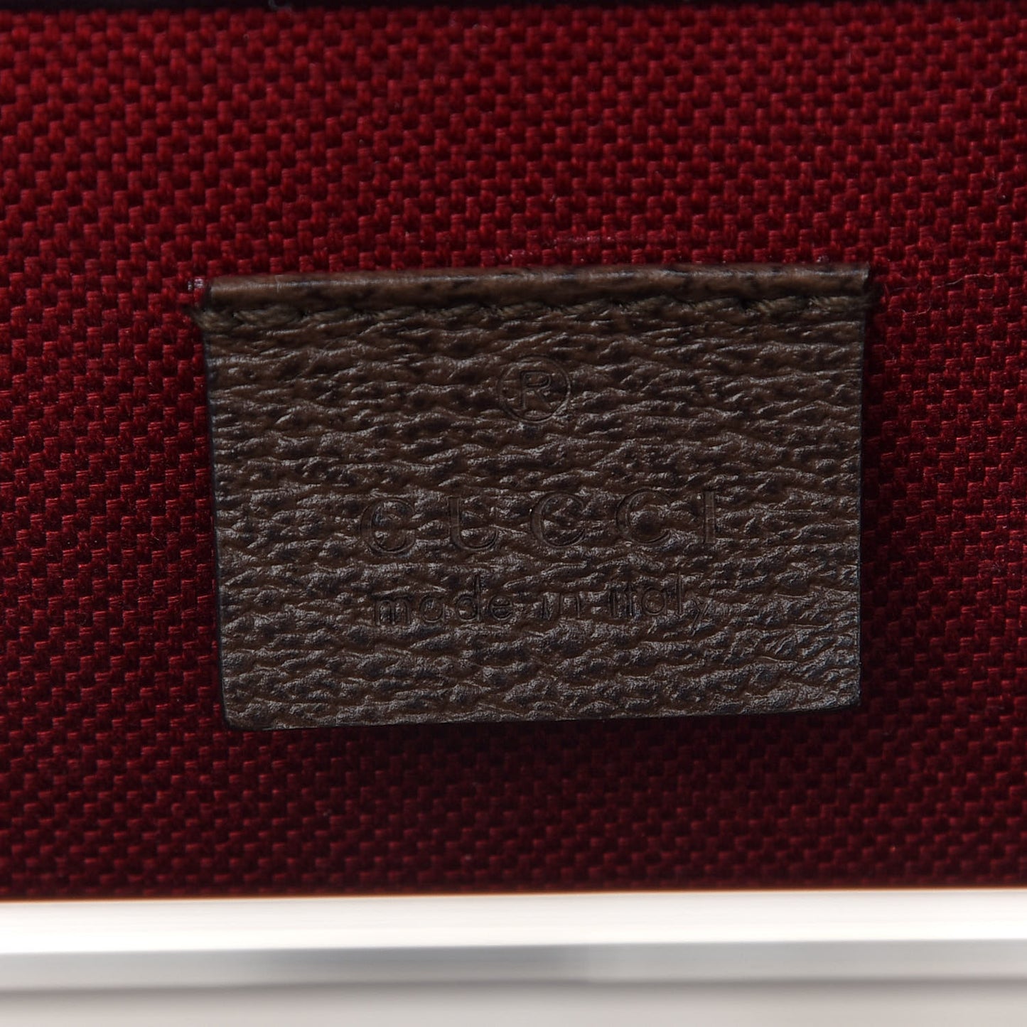 GG Supreme Monogram Globe-Trotter Beauty Case Brown