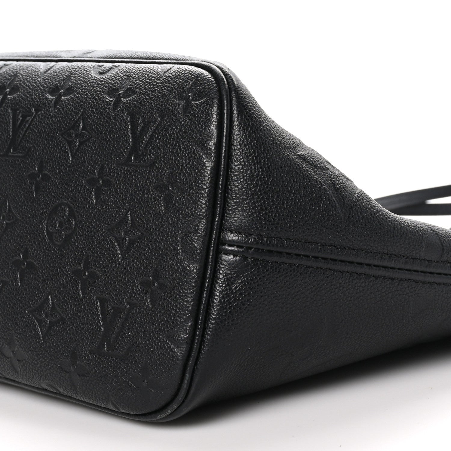 Louis Vuitton Empreinte Monogram Giant Neverfull MM Black 9 of 9
