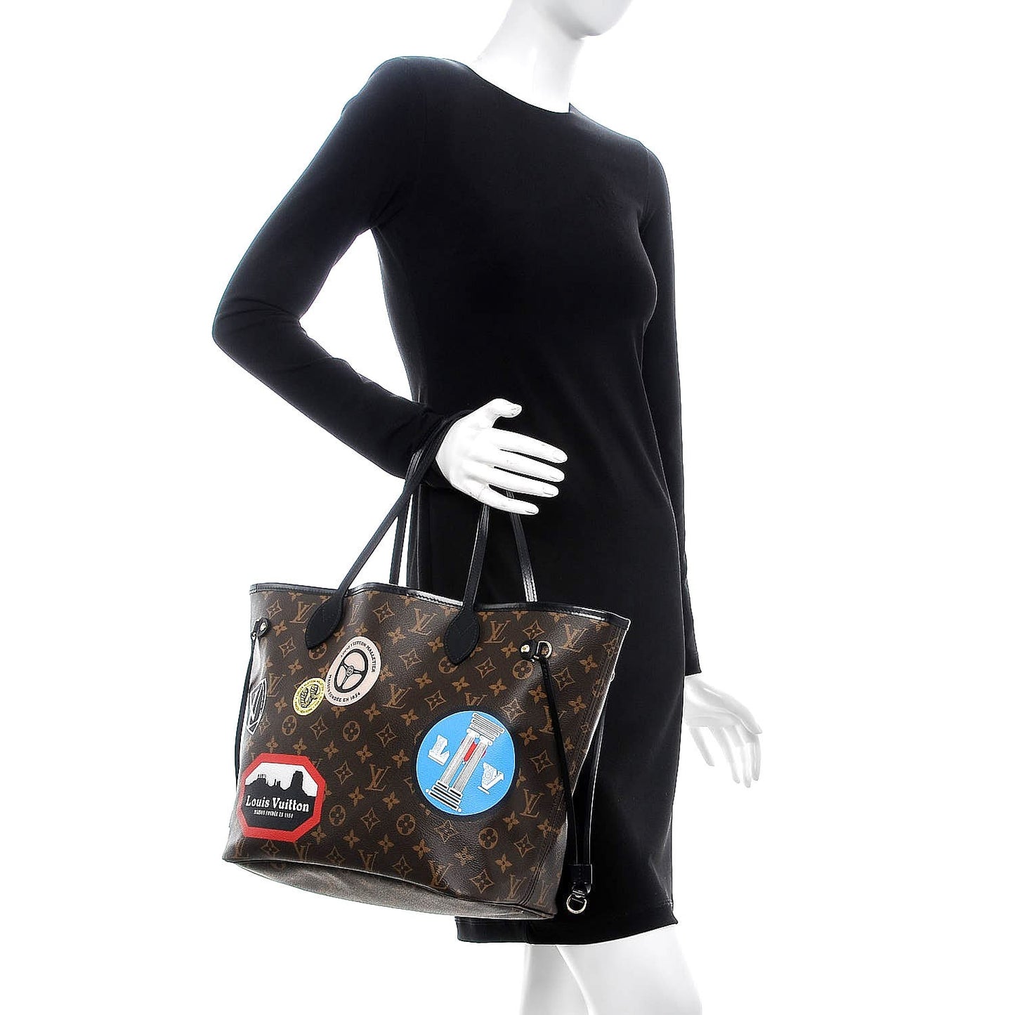 Monogram World Tour Neverfull MM