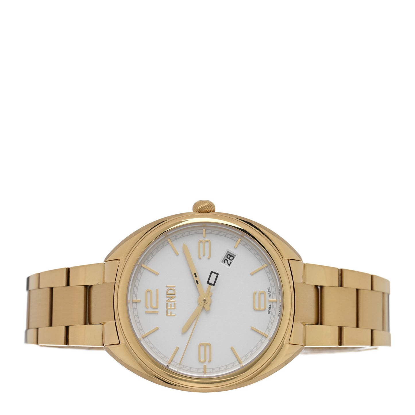 Stainless Steel 34mm Momento Date Quartz Watch