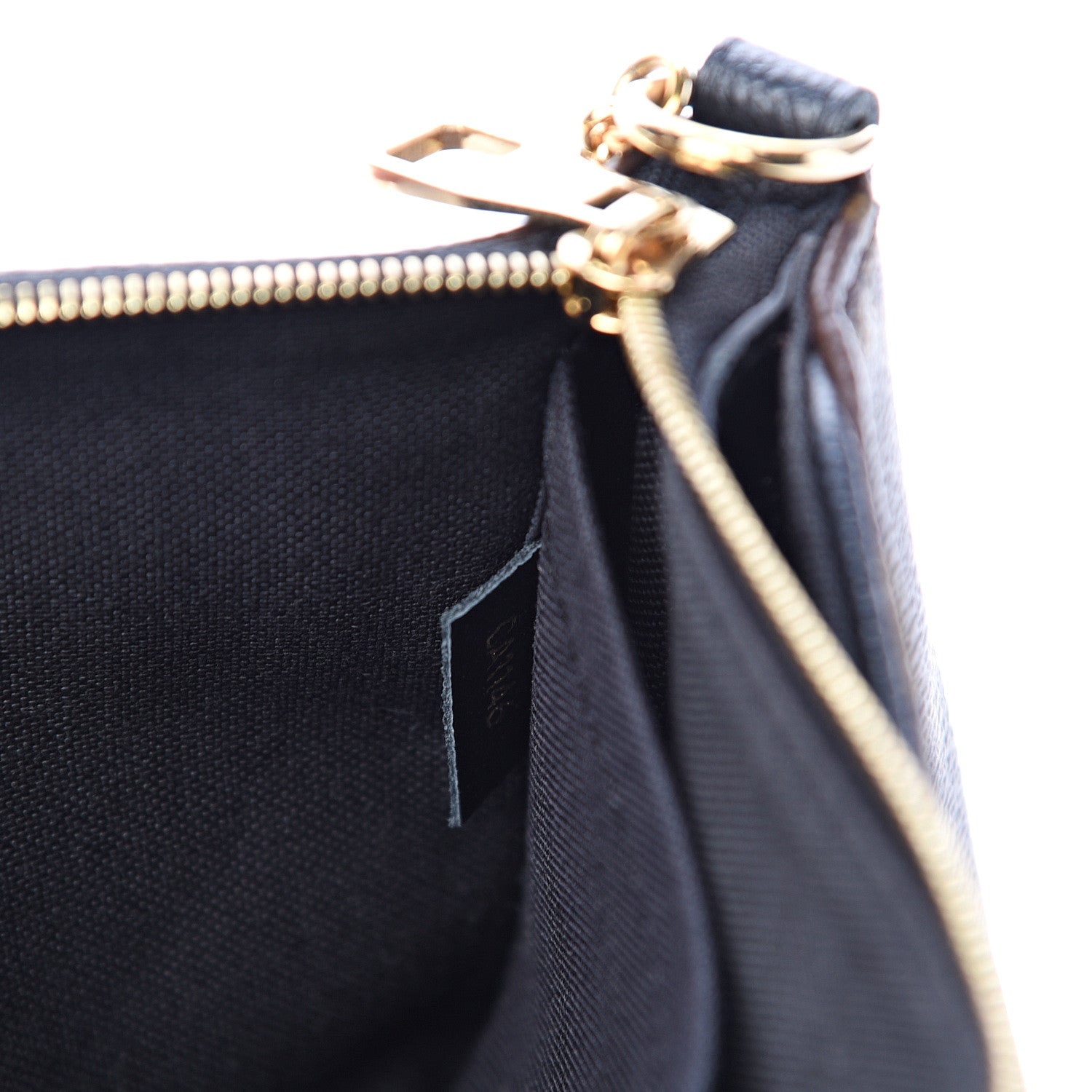 Louis Vuitton Monogram Pallas Clutch Black 6 of 10