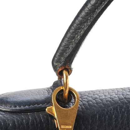 Hermes Fjord Kelly Retourne 32 Bleu Marine 12 of 17
