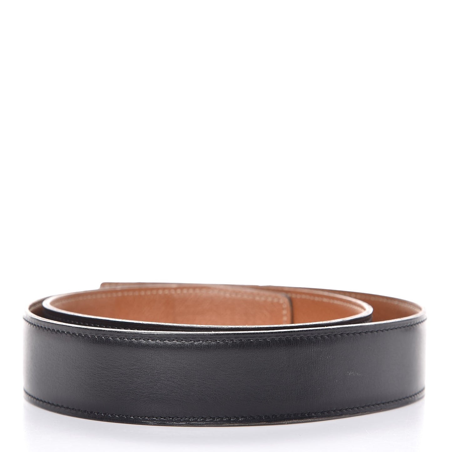 Courchevel Box 32mm Belt Strap 80 Gold Black