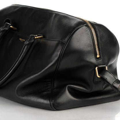 Saint Laurent Calfskin Classic Duffle 12 Black 11 of 11