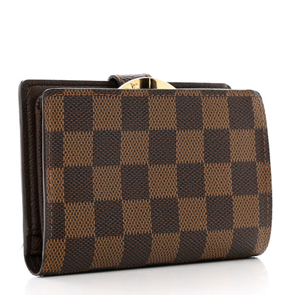 Louis Vuitton Damier Ebene French Purse Wallet 3 of 8