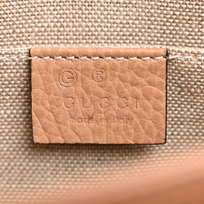 Gucci Dollar Calfskin Small Interlocking G Shoulder Bag Camelia 6 of 11