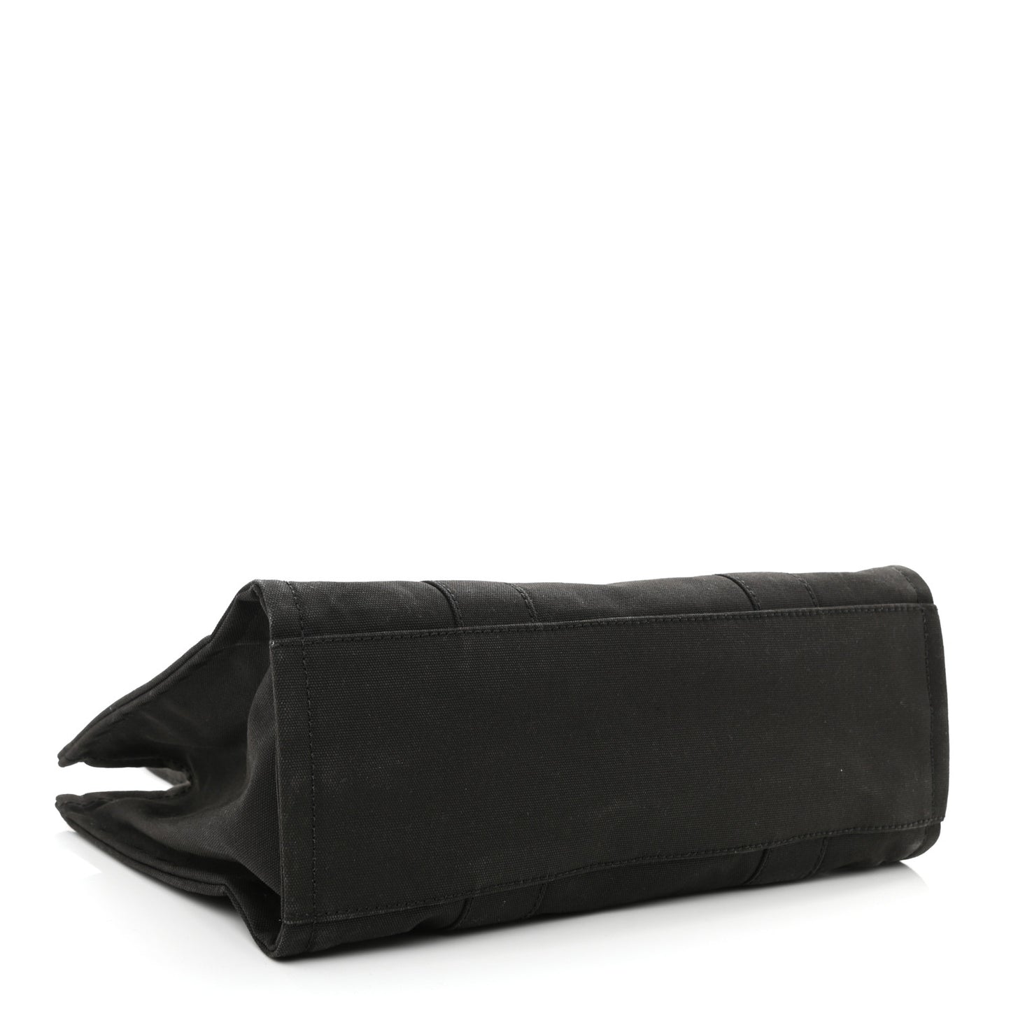 Cotton Canvas Large The Tote Bag Black