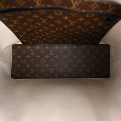 Louis Vuitton Monogram Macassar Weekend Tote GM 5 of 9