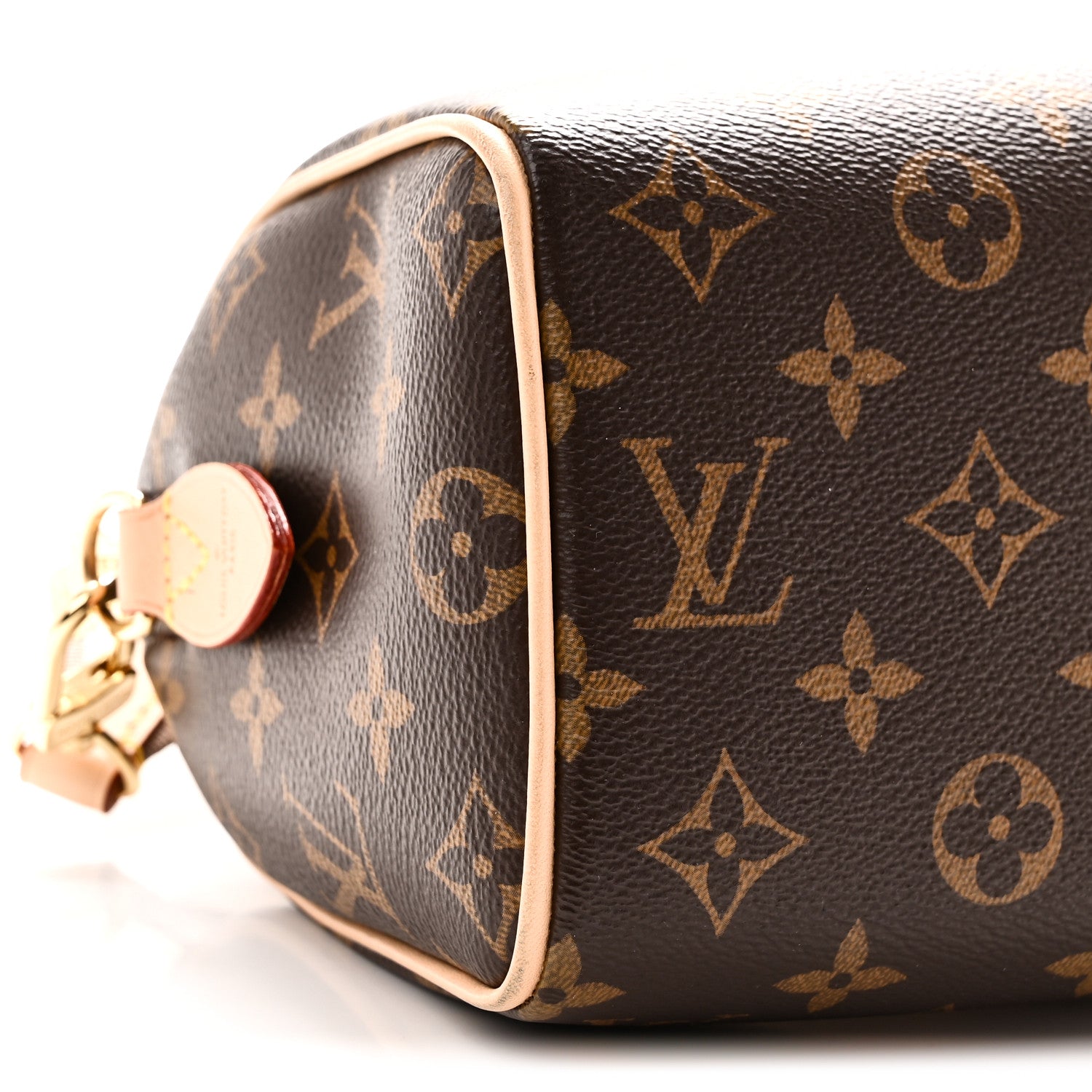 Louis Vuitton Monogram Speedy Bandouliere 20 Beige 8 of 9