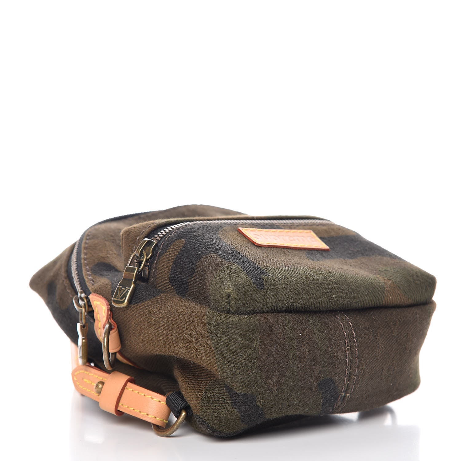 Louis Vuitton X SUPREME Camouflage Nano Apollo Backpack Bag Charm 4 of 14