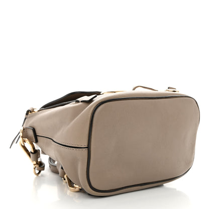 Chloe Suede Calfskin Mini Faye Backpack Motty Grey 4 of 11