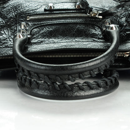 Balenciaga Agneau Classic Silver Hardware S City Black 5 of 8
