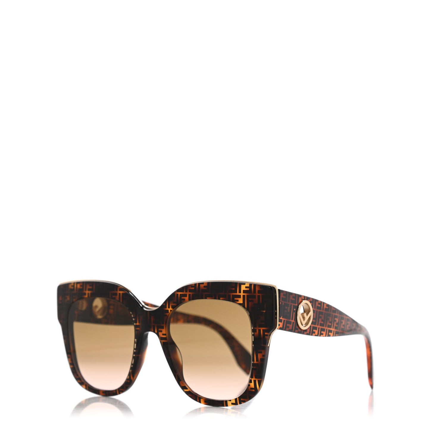 Acetate F is Fendi 51mm Cat Eye Sunglasses FF 0359/S Tortoise Camouflage