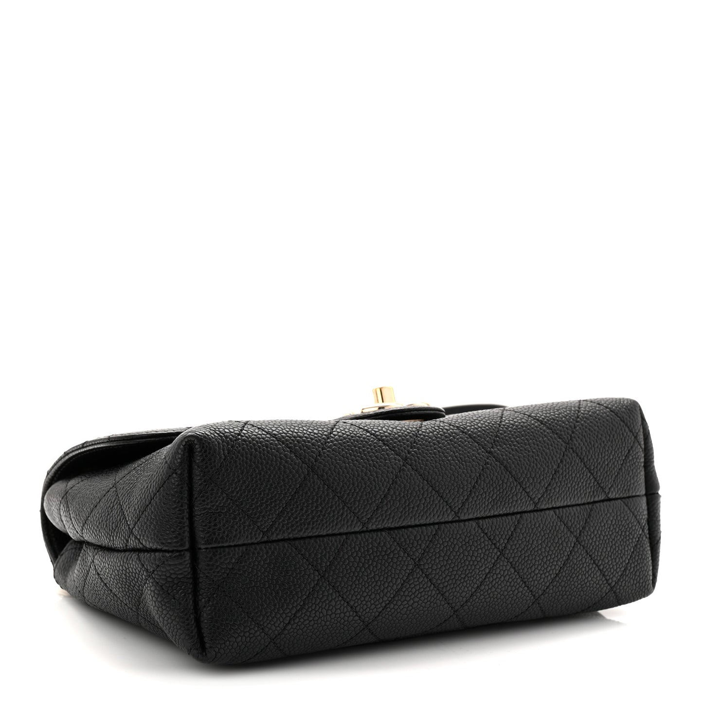 Caviar Quilted City Walk Flap Black