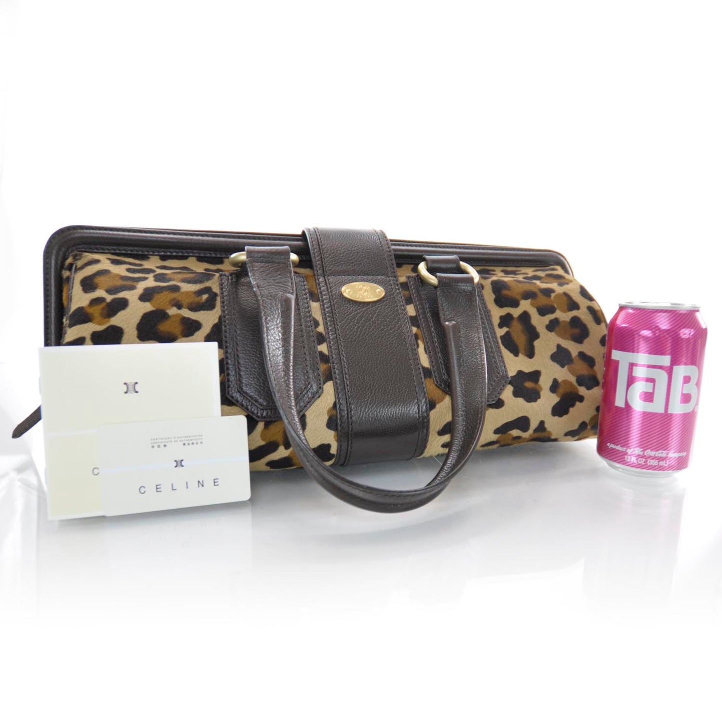 Pony Hair Large Framed Ella Satchel