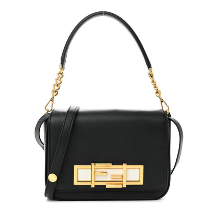 Fendi Vitello Dolce 3Baguette Shoulder Bag Black 1 of 12