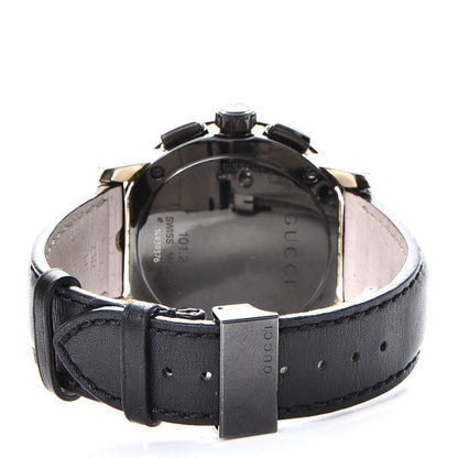 Gucci PVD Stainless Steel Calfskin 44mm G-Chrono Quartz Watch Black 4 of 12