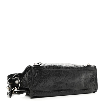 Balenciaga Agneau Giant 12 Silver Hardware Mini City Black 4 of 11