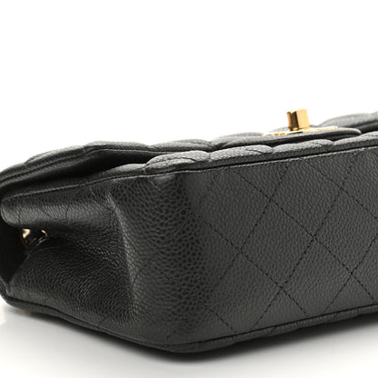 Chanel Caviar Quilted Mini Rectangular Flap Black 8 of 9