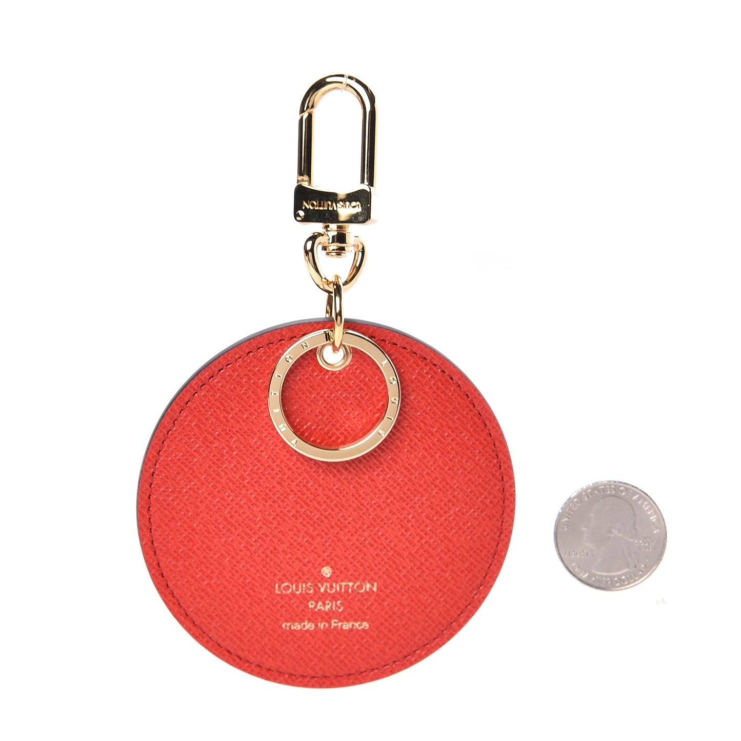 Monogram 2019 Christmas Animation Paris Bag Charm Key Ring