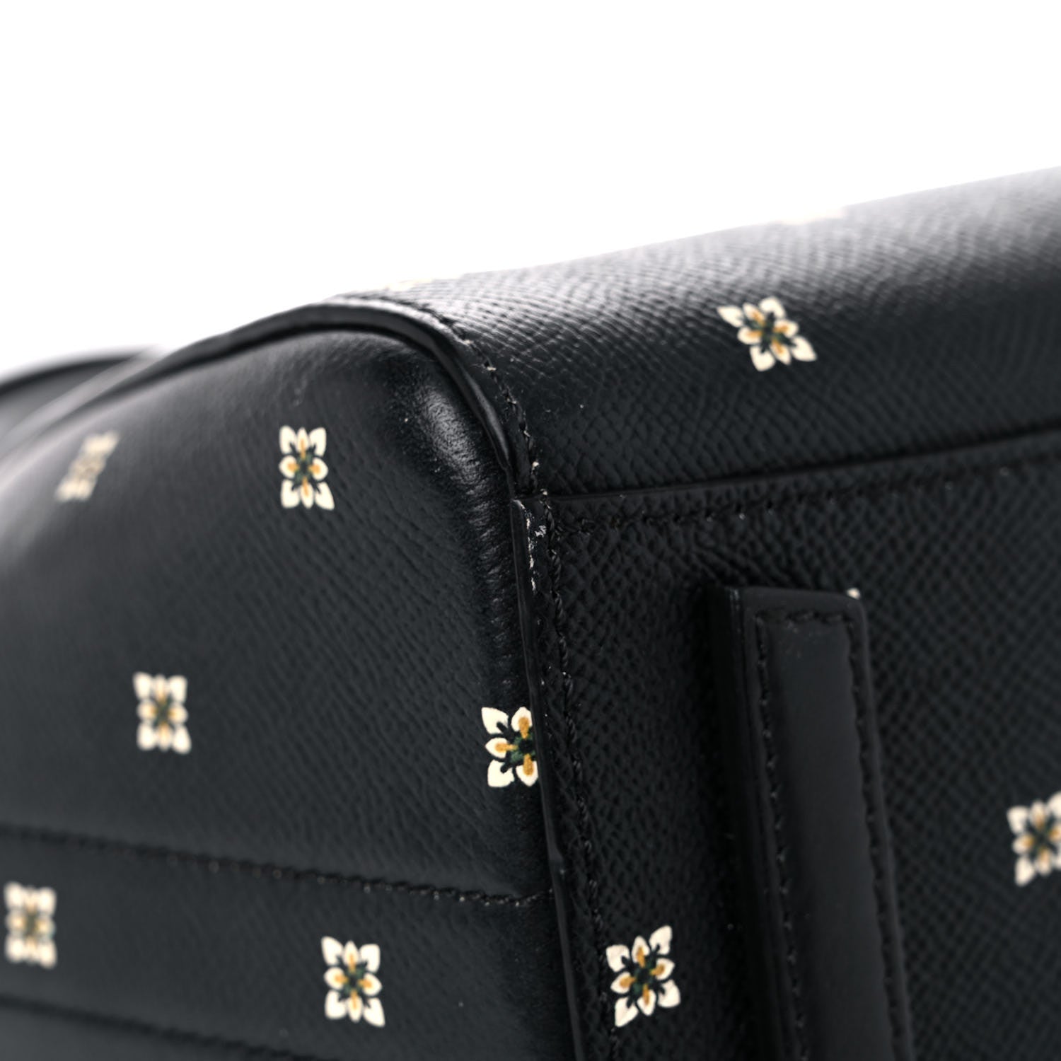 Givenchy Calfskin Mini Lilies Print Mini Antigona Black 8 of 11