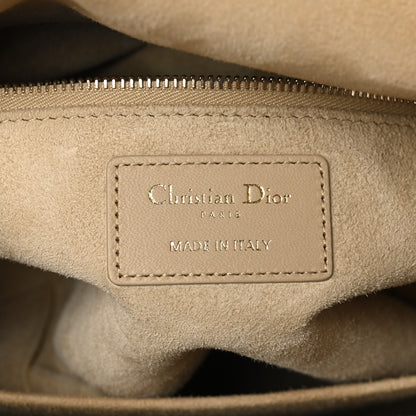 Christian Dior Lambskin Cannage Medium Lady Dior Sand 7 of 10