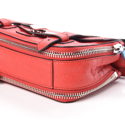 Proenza Schouler Crinkled Calfskin PS1 Mini Zip Crossbody Cardinal 6 of 9