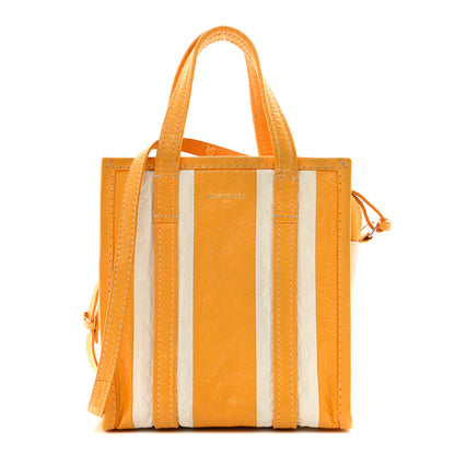 Balenciaga Veau Arena Multicolore XS Bazar Shopper Tote Jaune Miel White 1 of 18