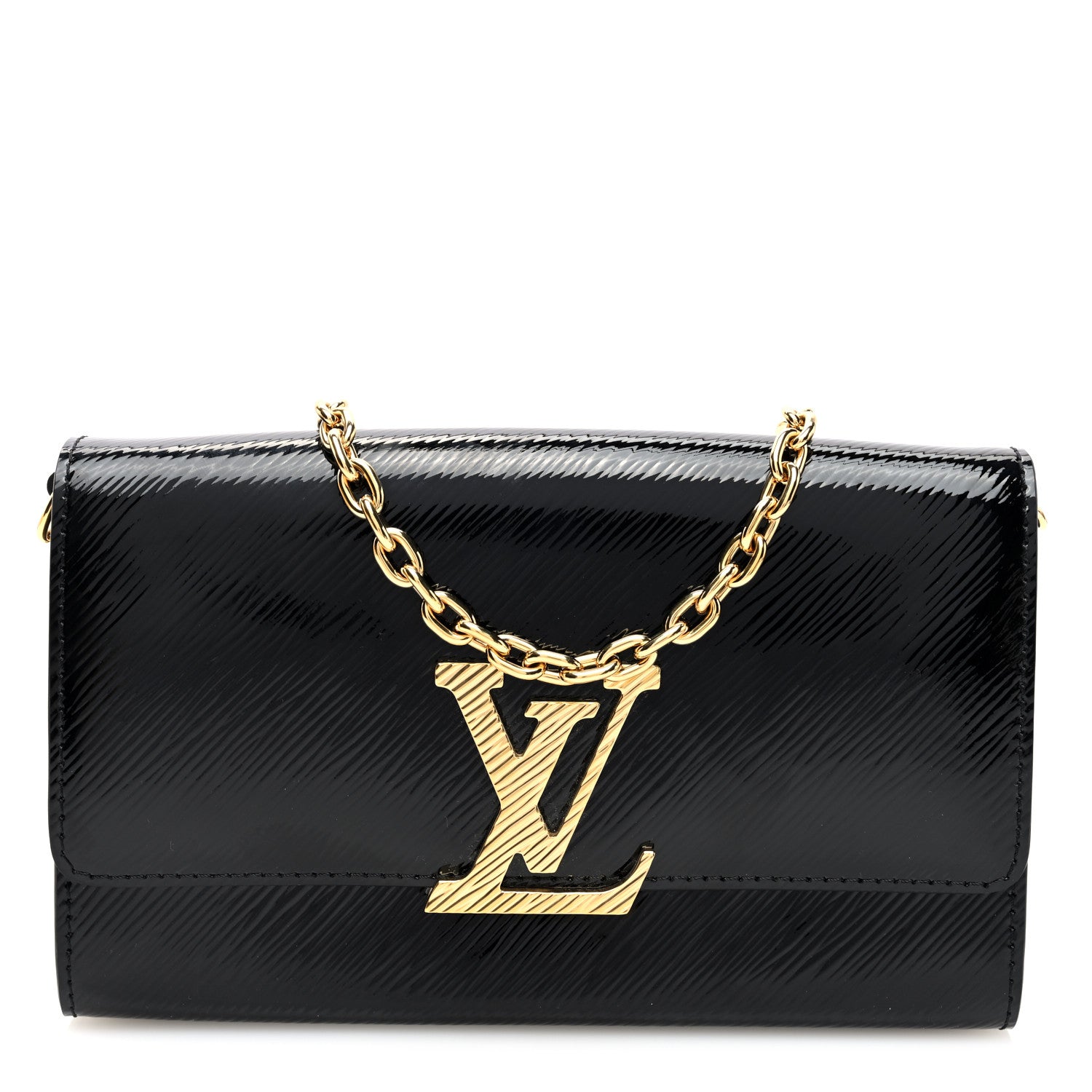Louis Vuitton Electric Epi Pochette Louise NM Black 1 of 9