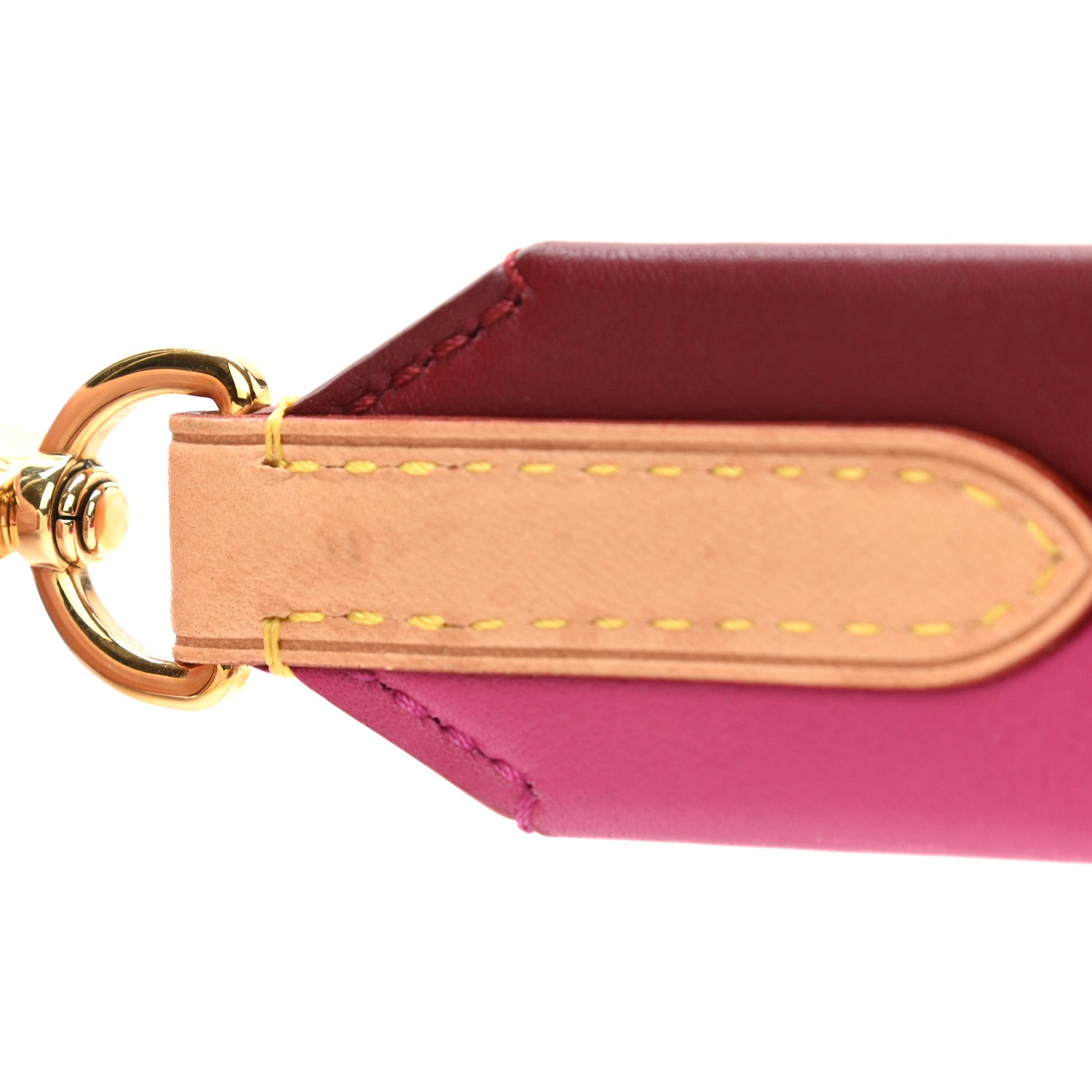 Louis Vuitton Calfskin Cluny BB Shoulder Strap Bordeaux Fuchsia 9 of 9