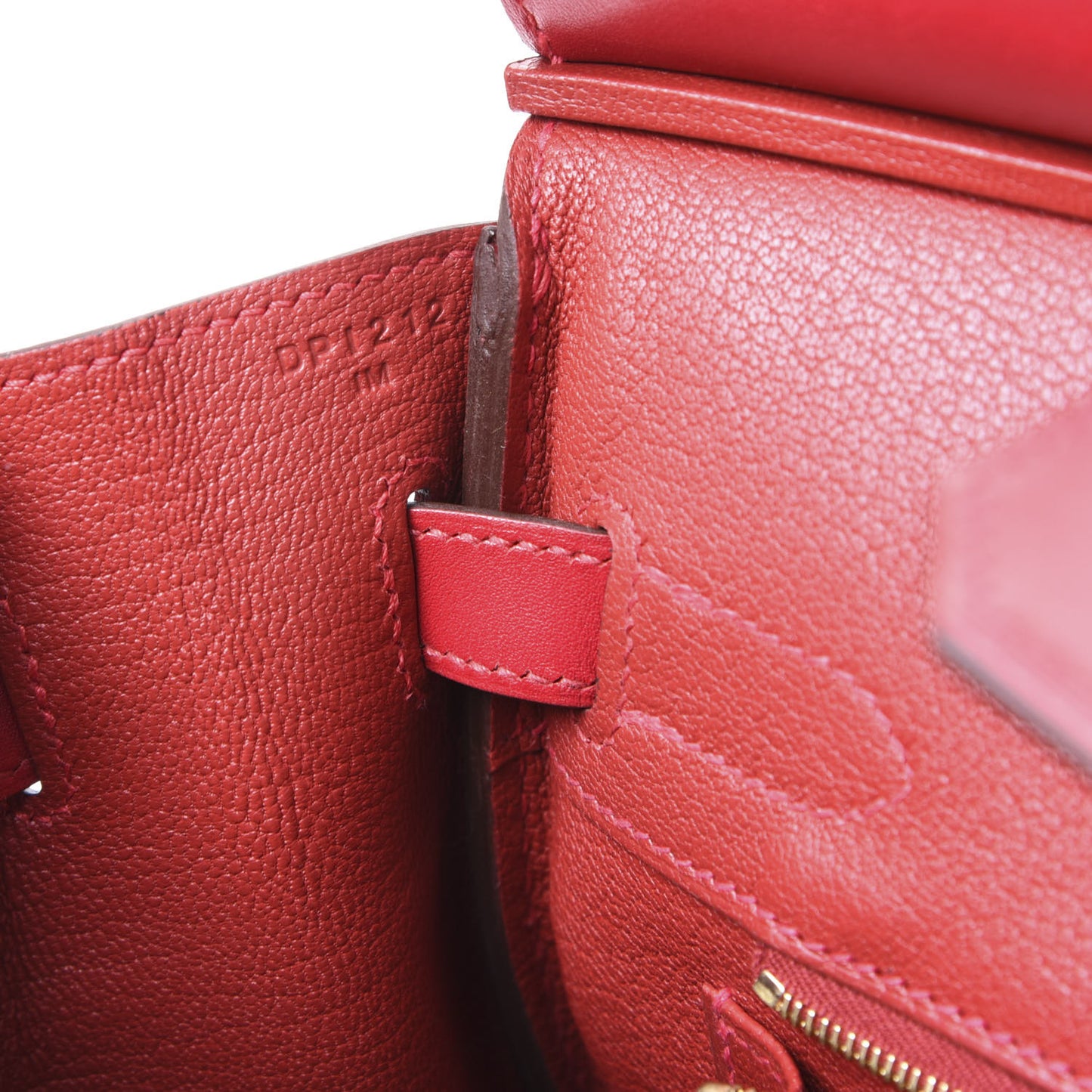 Tadelakt Birkin 30 Rouge Vif