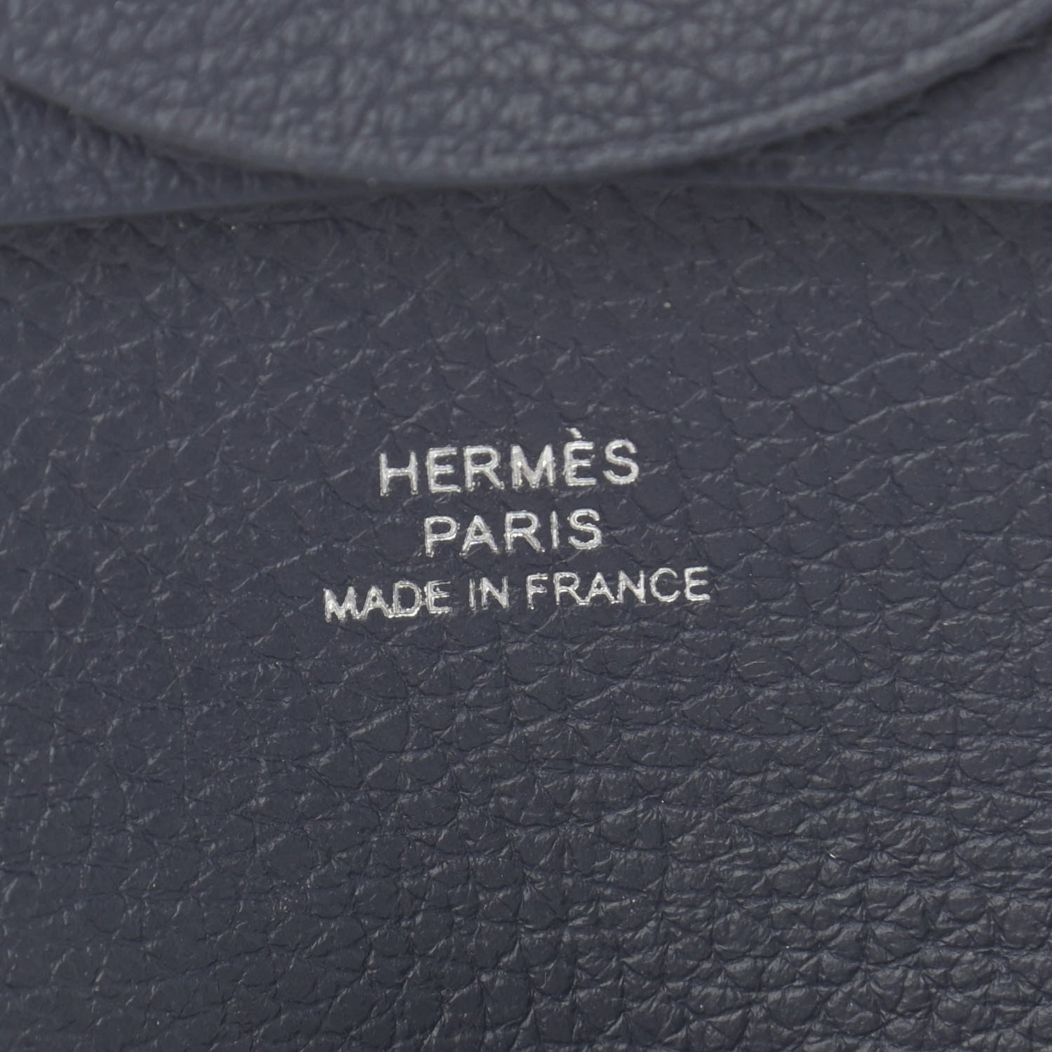 Hermes Evercolor Bastia Coin Purse Bleu Nuit 6 of 8