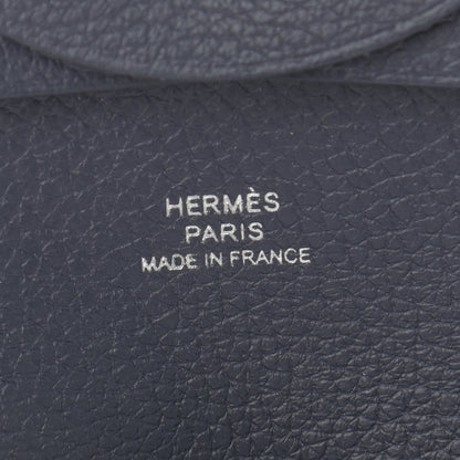 Hermes Evercolor Bastia Coin Purse Bleu Nuit 6 of 8