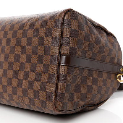 Louis Vuitton Damier Ebene Speedy Bandouliere 35 13 of 14