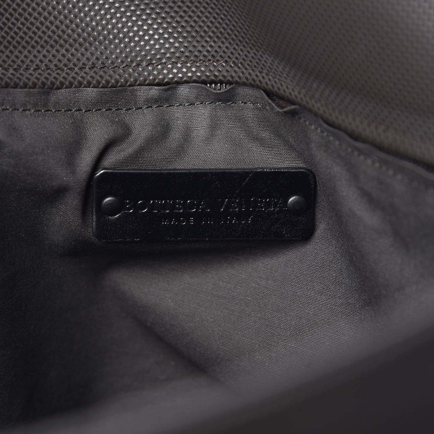 Bottega Veneta Rubberized Canvas Marcopolo Tote Ebano 6 of 10