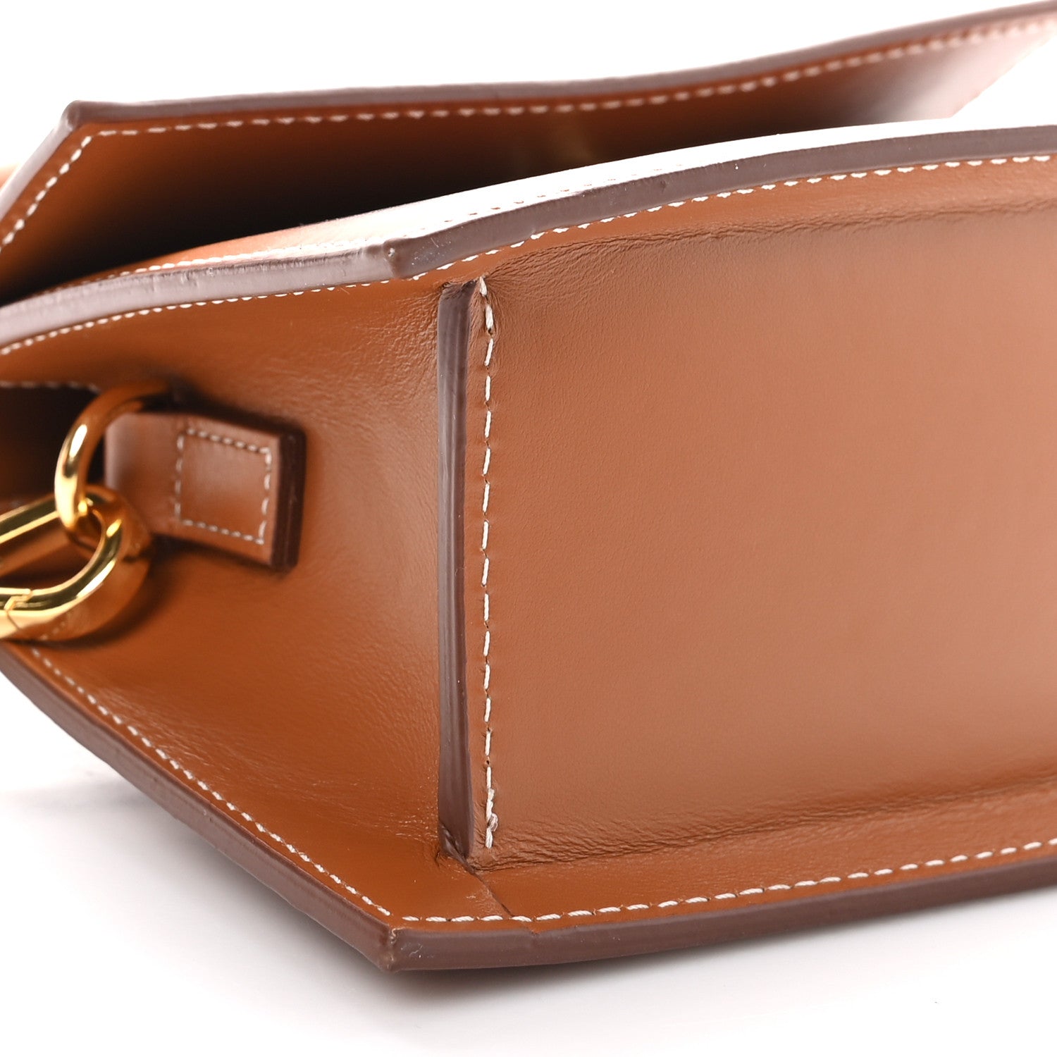 Jacquemus Smooth Calfskin Le Chiquito Moyen Light Brown 8 of 9