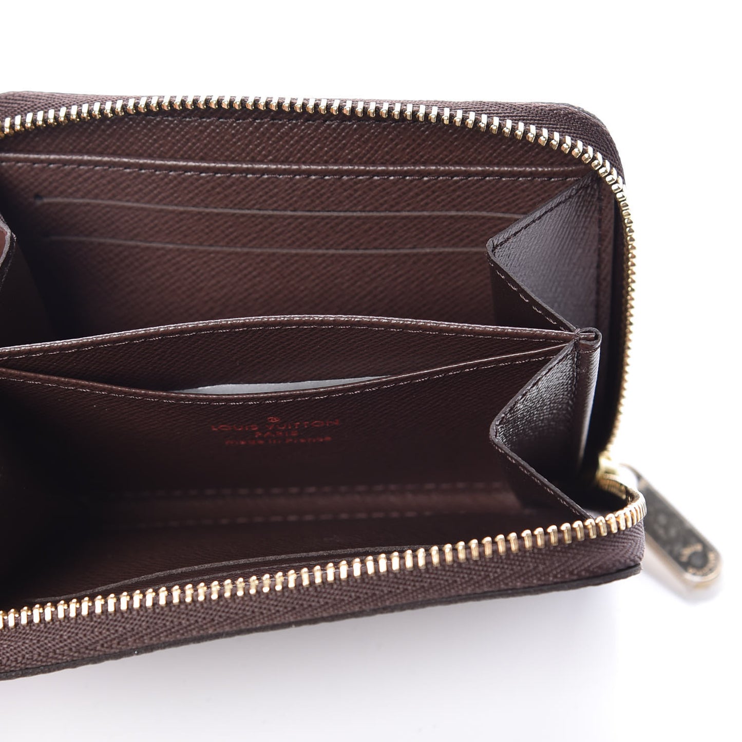 Damier Ebene Zippy Coin Purse