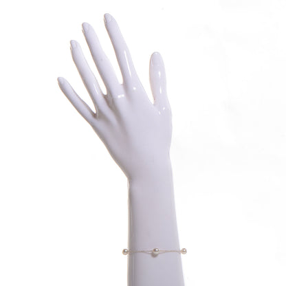 Tiffany Sterling Silver 6-7mm Freshwater Pearls By The Yard Bracelet 2 of 5