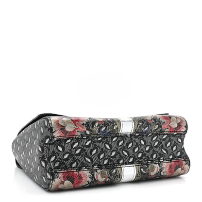 Louis Vuitton Calfskin Printed Twist Shoulder Bag MM Multicolor 5 of 9
