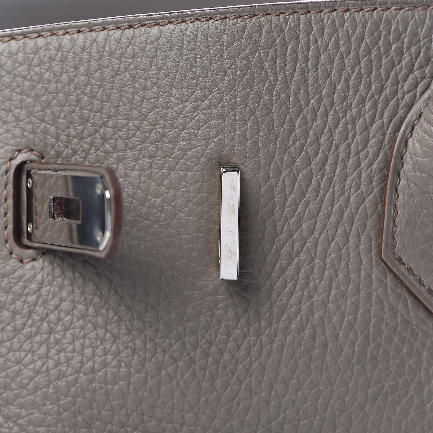 Taurillon Clemence Birkin 35 Taupe