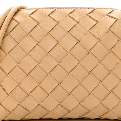 Bottega Veneta Nappa Intrecciato Mini Loop Camera Bag Almond 7 of 9