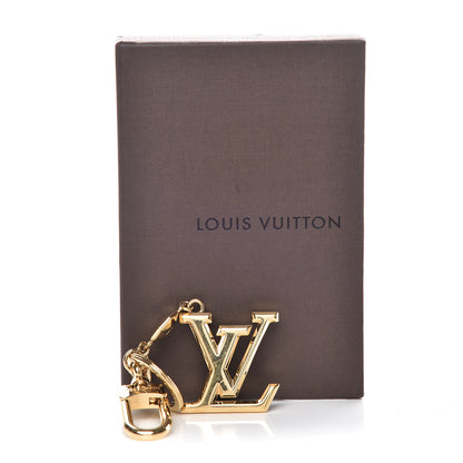 Louis Vuitton LV Facettes Bag Charm Key Holder Gold 6 of 6