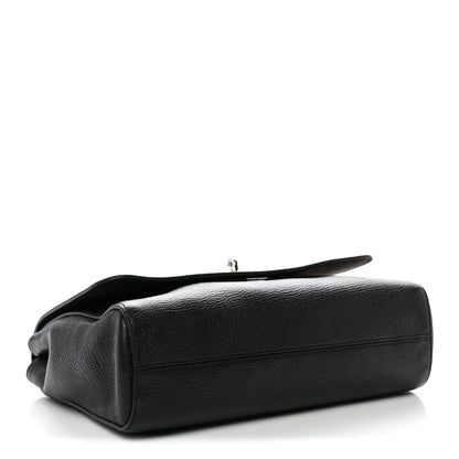 Mulberry Small Classic Grain Calfskin Medium Lily Black 4 of 11