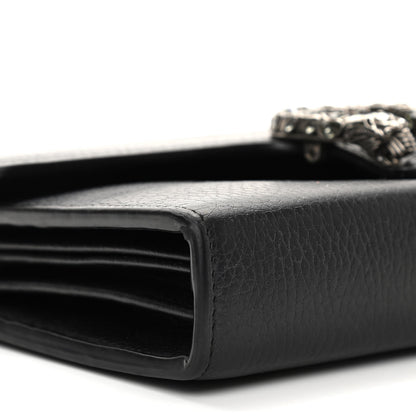 Gucci Calfskin Mini Dionysus Chain Wallet Black 10 of 13