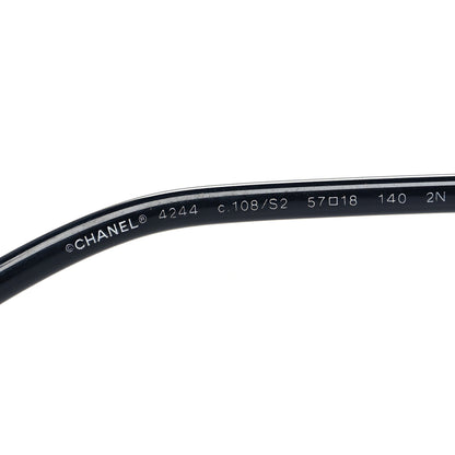 Chanel Chain Square Sunglasses 4244 Blue 5 of 8