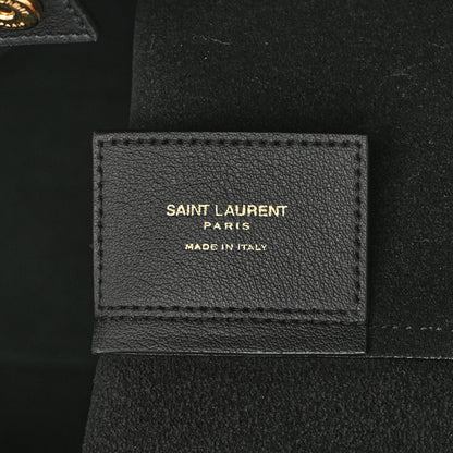 Saint Laurent Calfskin Large Shopping Tote Black 7 of 11